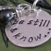 Be Still And Know... Hand Stamped Necklace