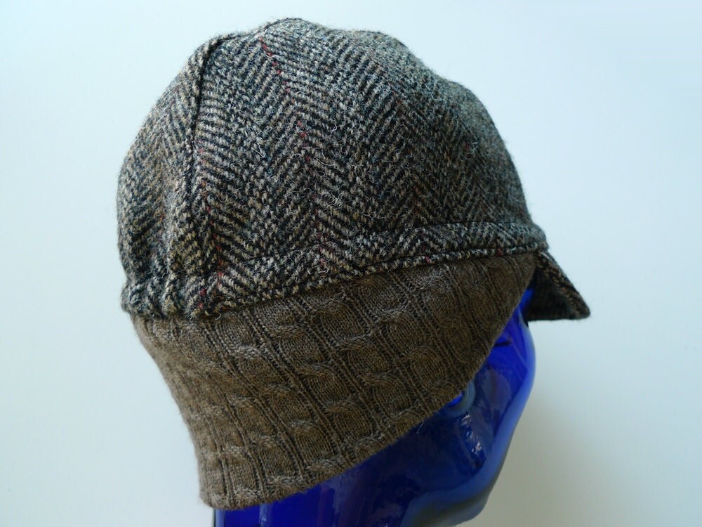 Cycling Cap Sewing Pattern Three Panel Style