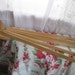 Vintage Wood Wall Clothes Drying Rack - French Farmhouse Kitchen