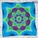 Mandala Bandana Tie Dyed by GratefulDan (Ready to Ship)