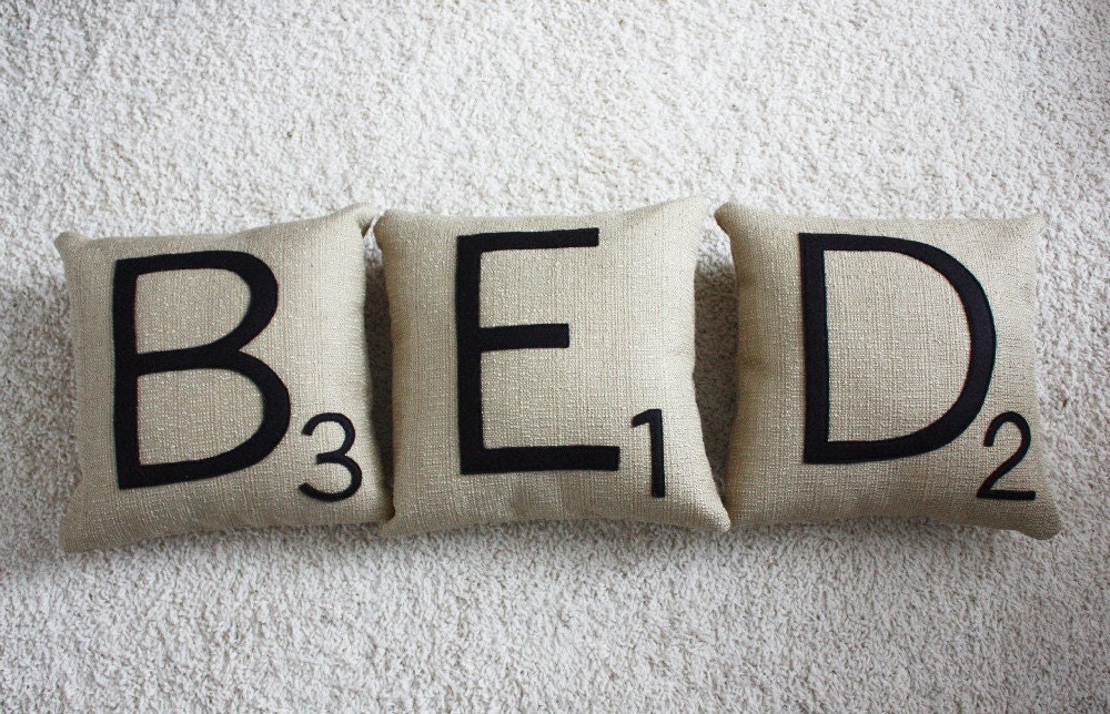 Letter Pillows BED