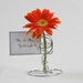 75 Silver Place Card Holders with mini bud vase whimsical and elegant