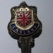 vintage spoon pewter london england souvenir spoon union jack