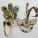 metal hook and hanger set antique cottage