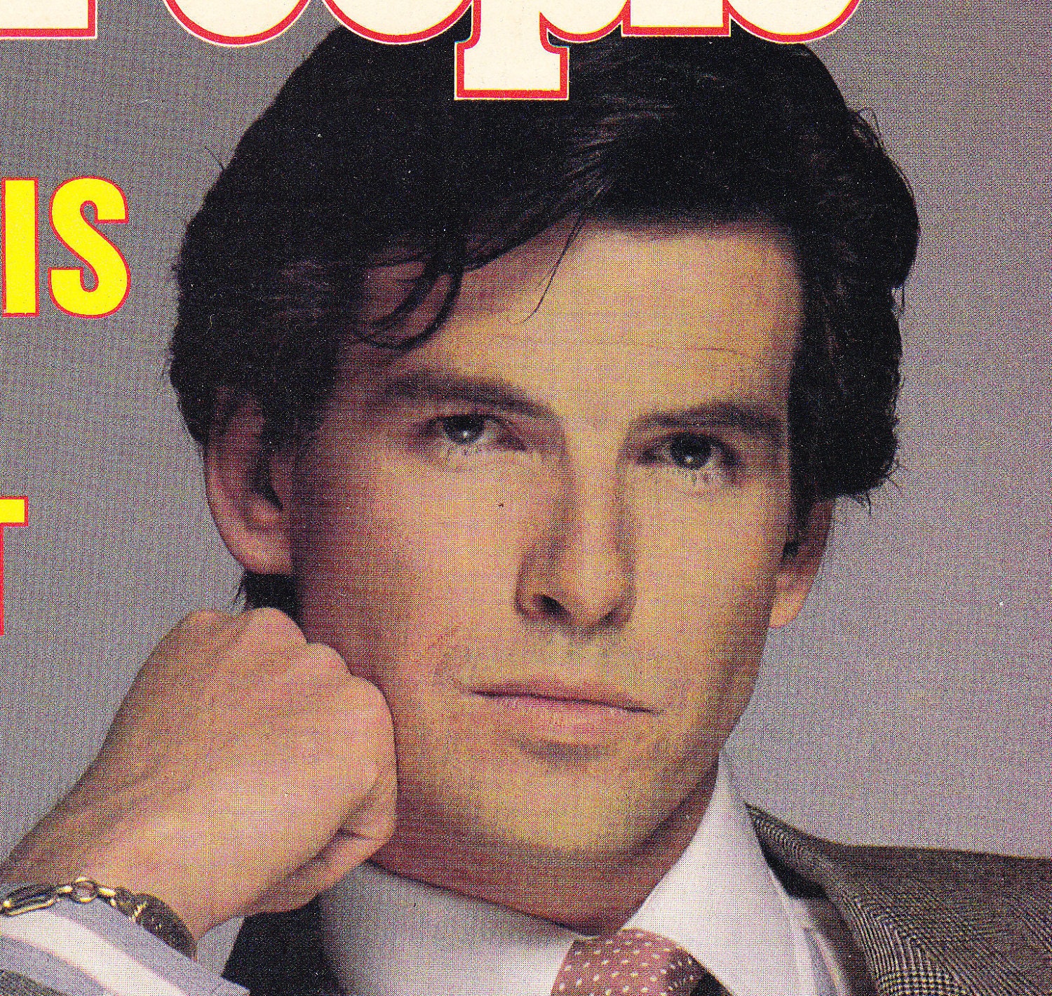 Pierce Brosnan Cover People Magazine 1986 by clutterbunny on Etsy