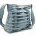 Purse Handbag Pleated in Pale Blue Spring Fashion