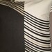 2 New Handmade Contemporary Modern 16 inch Black Grey Cream Brown Wavy Line Print Design Funky Designer Retro Pillow Cases,Cushion Covers,Pillow Covers,Pillow