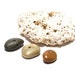 Beach Pebble Donuts - Organic Eco Friendly Focal Cairn Beads Rocks - "Stone Smitten" by StoneMe