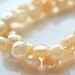 French Vanilla Pearly WHite Chalcedony Faceted Onion Briolettes 4