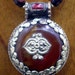 Vintage Nepalese Caramel and Coral