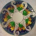 PRICE Reduction...Blue Ocean Themed Colorful Handmade Glass Mosaic Mirror