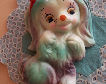 plaster puppy plaque