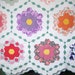 SAVEDFORjoyyounggrandmother's flower garden vintage quilt
