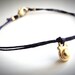 NEW - Gold Vermeil Drop bracelet