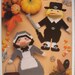 Pilgrim Kissies plastic canvas Pattern for Thanksgiving Table Favours to Set the Holiday Theme