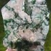 Green Forest Moss Agate Night Light Polished Rock Decorative Lamp Light Fixture NL-81