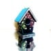 Little Birdhouse: Hand painted Birdhouse Ornament