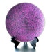Decorative Plate: Purple Hand painted decorative plate can be personalized