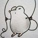 Sweet little mice (No 105) - Original Miniature Painting by bdbworld on Etsy - ACEO