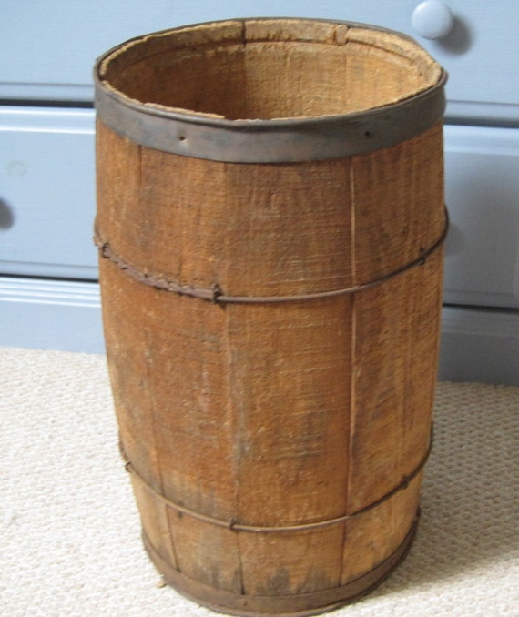 Antique Nail Barrel