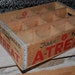 Weekend Sale Soda Crate A-Treat Shelf or Display Case Vintage Wood