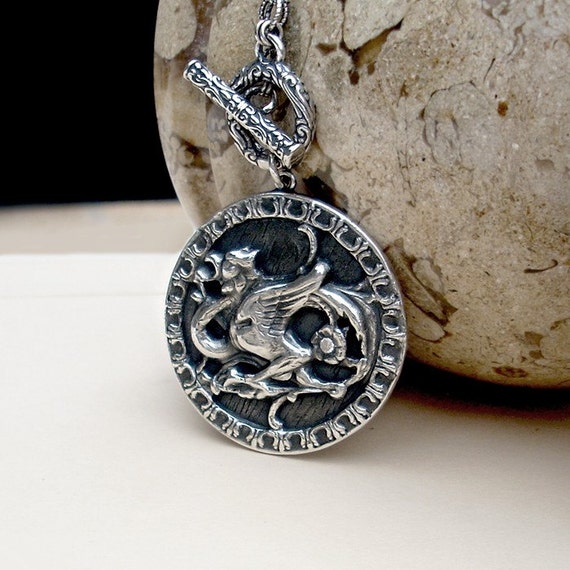 Celtic Griffin Pendant