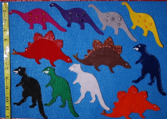 dinosaur flannel board