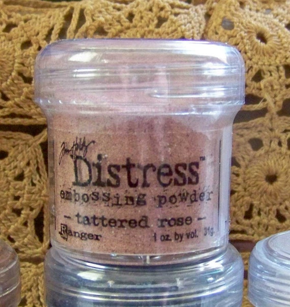 Tim Holtz Distress Embossing Powder Tattered Rose