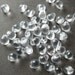 5 Grams Clear Glass Fringe beads 3x4mm