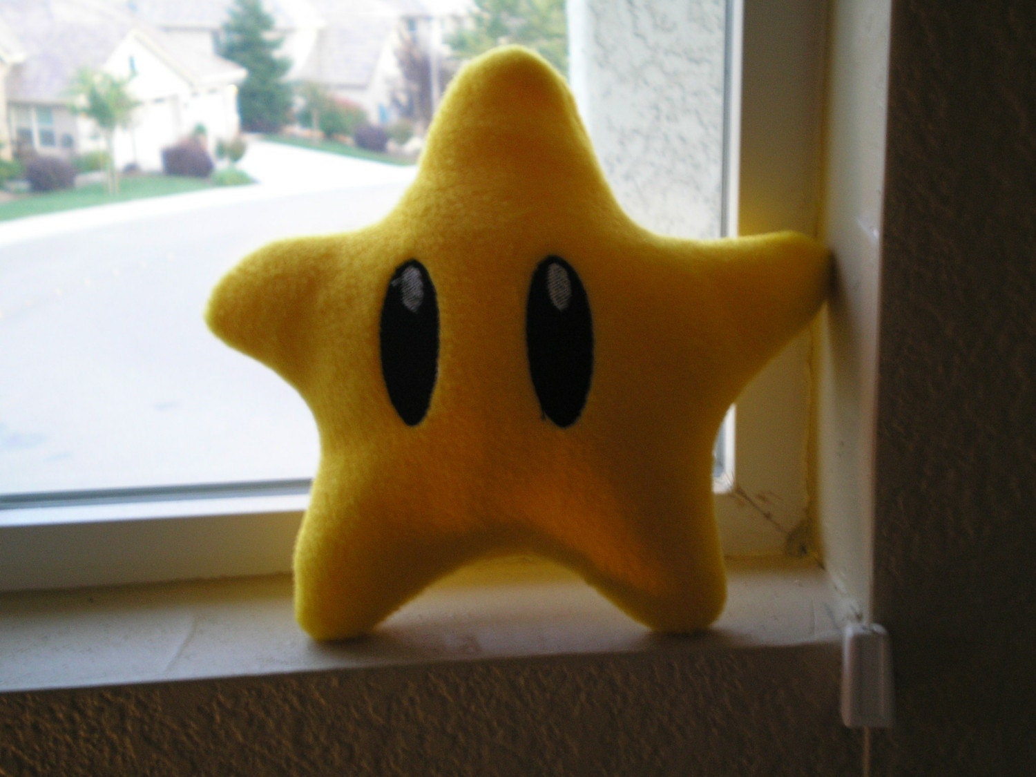 super mario star plush