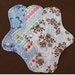 CUSTOM set of 3 - Your Choice - ULTRATHIN 8 Inch WeeEssentials Mini Pad Pantiliner or Thongliner with wings for Every Day