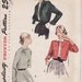 Simplicity 2780 Vintage Ladies Bolero Jacket Sewing Pattern