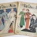 Vintage French Magazines 2 Petit Echo de la Mode Fashion Sewing and Knitting