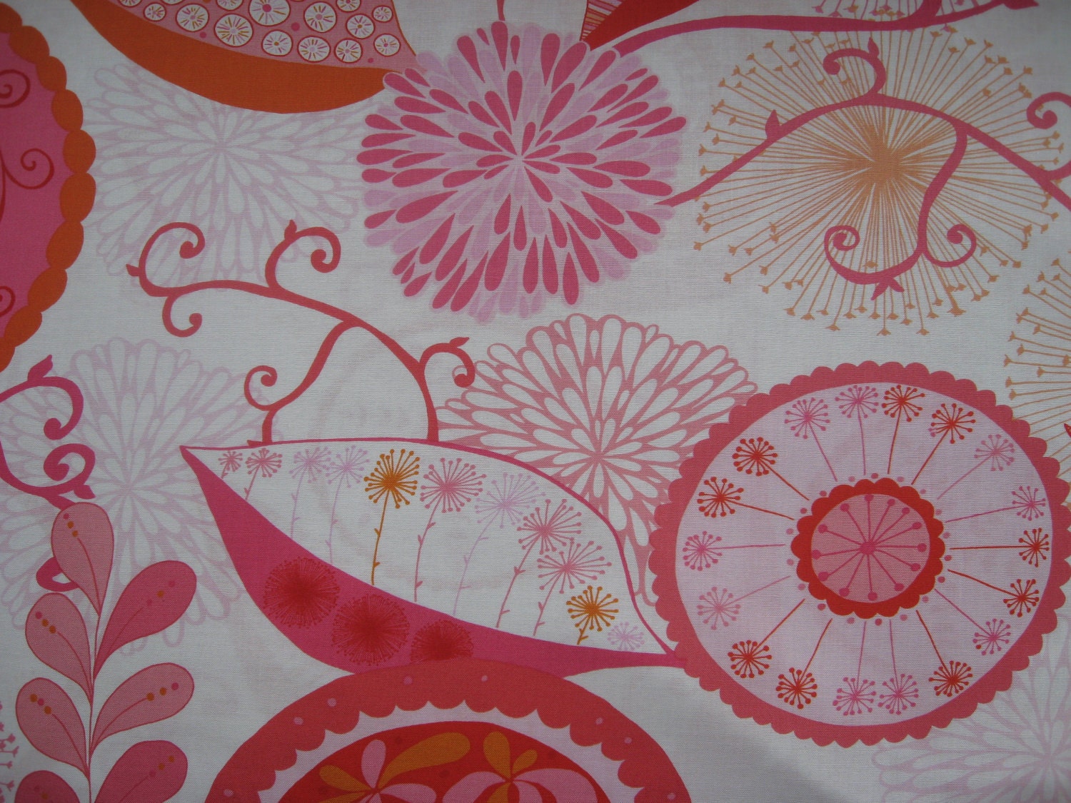Wrenly Mandarin Cotton Quilt Fabric by Valori Wells by FabricPlace
