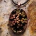 Fused glass pendant: Beautiful Bloom