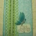 Homemade Birthday Card...Very Sweet Miracle Butterfly Birthday Card