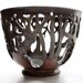 Metallic Raku Forest Form