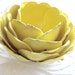 Vintage Trifari Yellow Rose Brooch, Signed