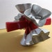 Vintage Five in One Aluminum Wear Ever Cookie Cutter with Red Handle