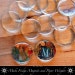 20 Extra Large Perfectly Round Clear Glass Circles with Flat Bottom - Perfect for Fridge Magnets and Crafts