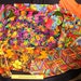 VINTAGE FABRIC, PSYCHEDELIC, MOD, FLORAL, GROOVY, HIPPIE FUN