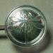 Vintage Clear AB Dragonfly 30mm Glass Button (1)