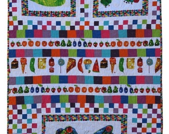 So Hungry - Very Hungry Caterpillar Quilt PDF Sewing Pattern