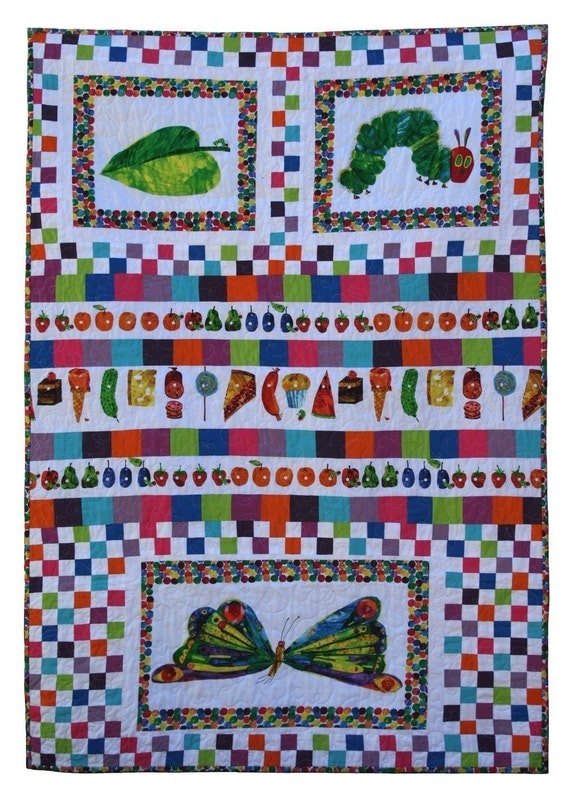 So Hungry Very Hungry Caterpillar Quilt PDF Sewing Pattern