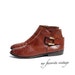 size 6.5 Italian leather ankle boots