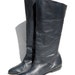 navy tall boots