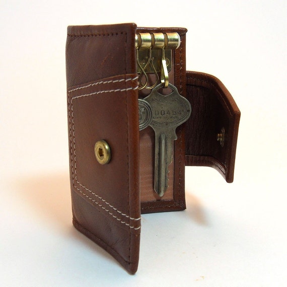 Rolfs Cowhide Vintage Leather Key Holder