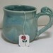 Bunny Handle Pottery Mug