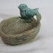 SALE Bird Nest Tealight Candle Holder Stoneware