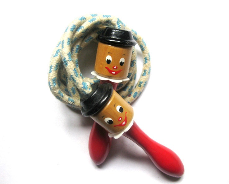 Vintage Jump Rope 1950s by TheWhiteMole on Etsy